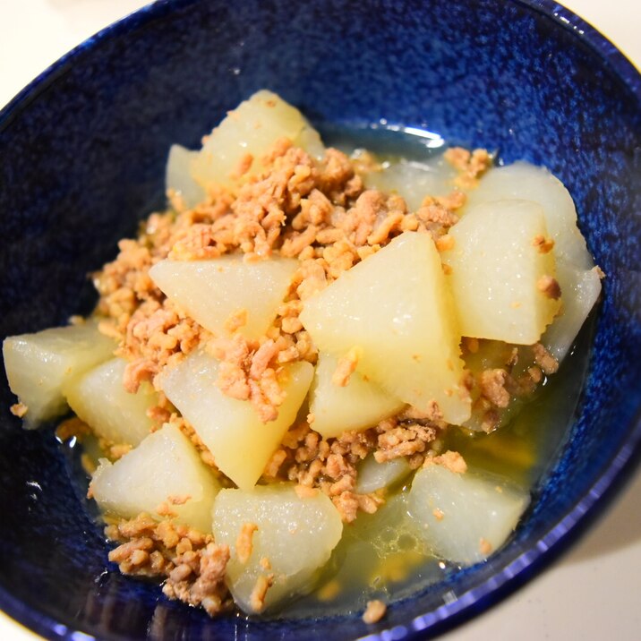 ♡水不使用♡大根とひき肉の煮物